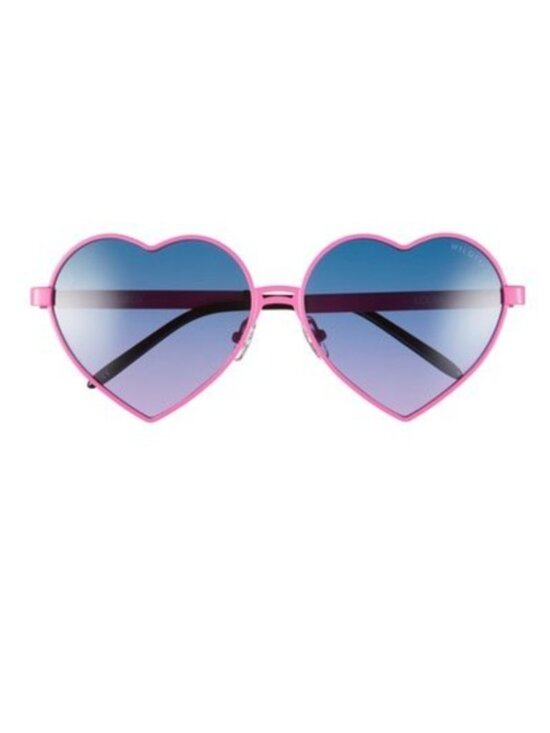 Wildfox Lolita Pink Heart-Shaped Frame Sunglasses main image 5